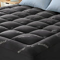 Bamboo Mattress Topper — Soft Quilted Comfort Pad