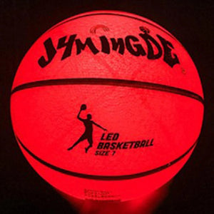 Glow-in-the-Dark LED Basketball – Light Up Night Ball
