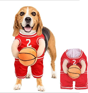 Dog Basketball Player Costume – Funny Outfit for Small Dogs