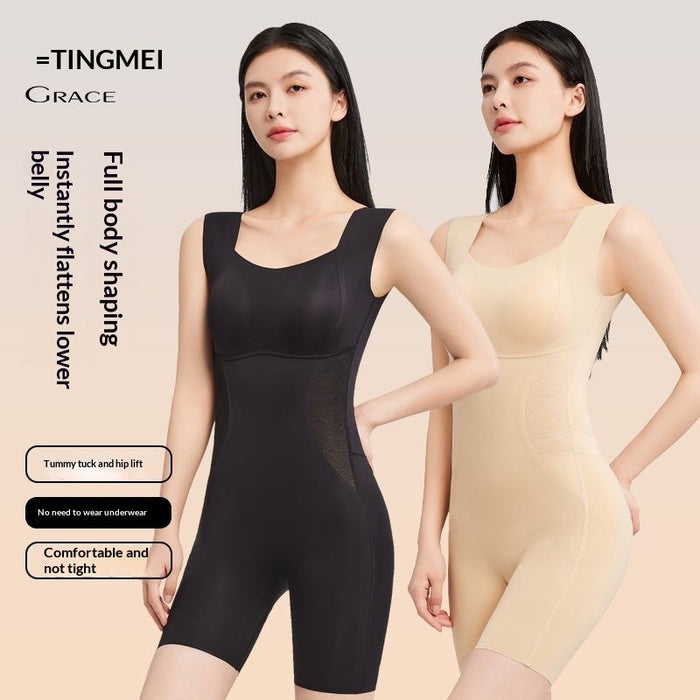 Seamless Sculpting Bodysuit — Tummy Control Shapewear with Built-In Bra